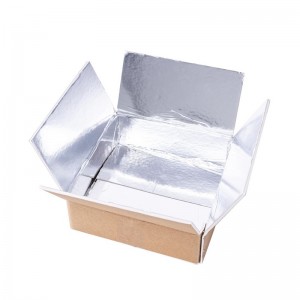 Insulated Thermal Box Aluminum Paper Box