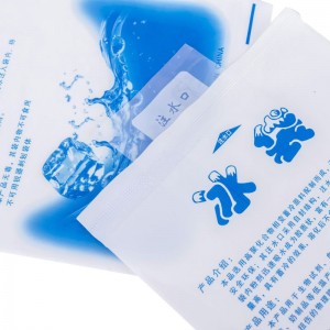 Self-absorbing Water Ice Pack for Food, Medicine, and Seafood