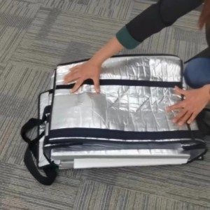 Collapsible VPU Cooler Box for Medicine